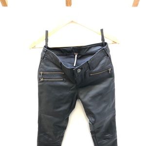 Free People Vegan Leather Pants